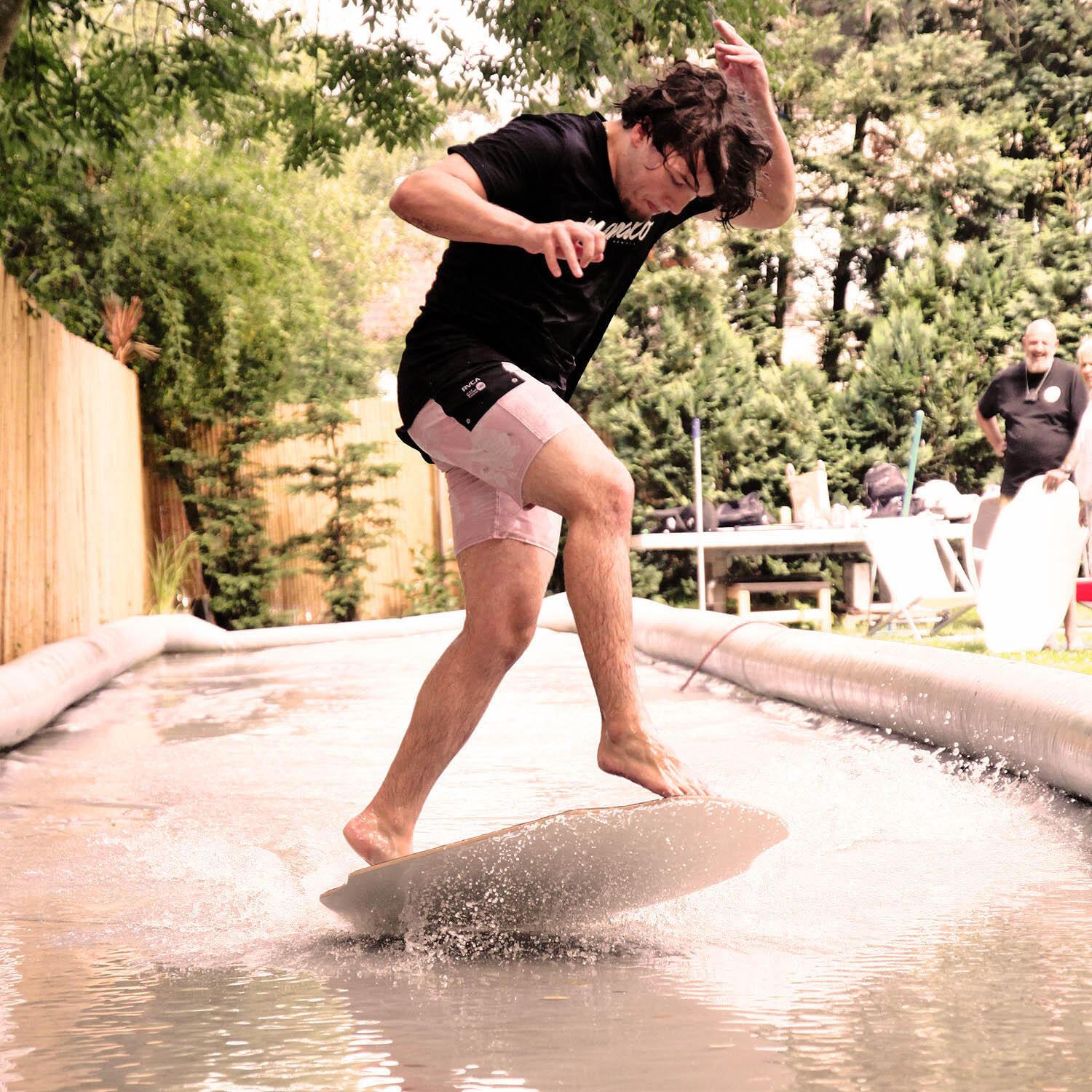 Skimboard OHANA BLACK mit EVA Grip 6/7