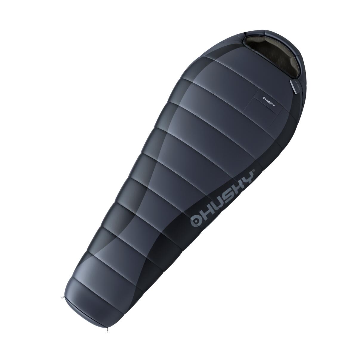 HUSKY Mumiový péřový spacák Down Dopy New -25 °C (220 × 85 cm)