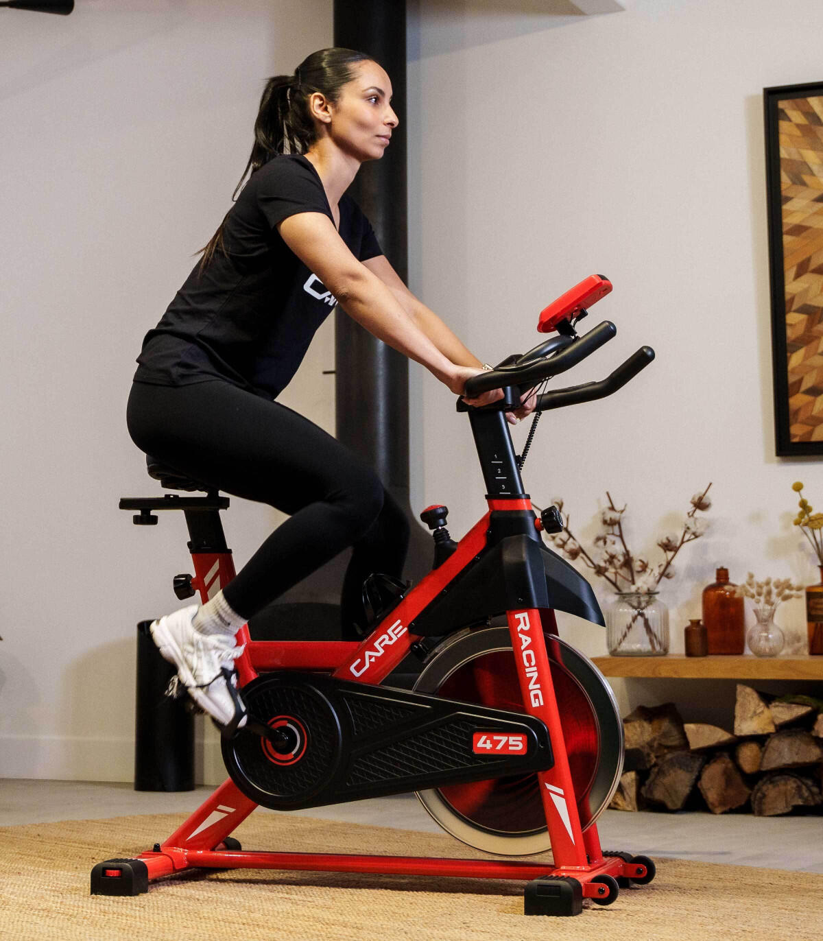 Vélo de Biking - CARE - racing 470-475 Rouge 4/8