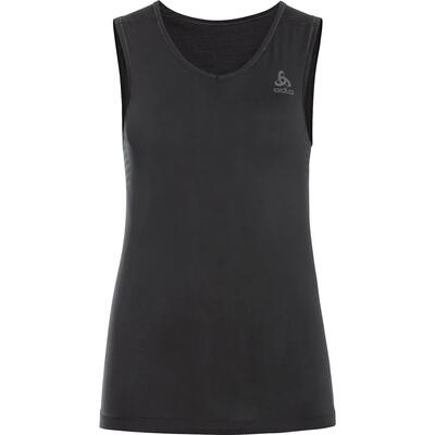Odlo odlo bl top v-neck singlet performance x-light eco thermoshirt zwart xs