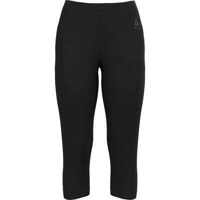 Odlo baselayer driekwartsbroek merino 200 sportbroek zwart xl