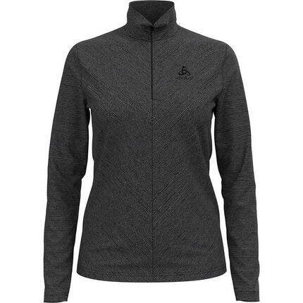 Pull technique à col ½ zippé Roy pour femme