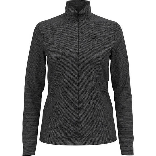 Pull technique à col ½ zippé Roy pour femme