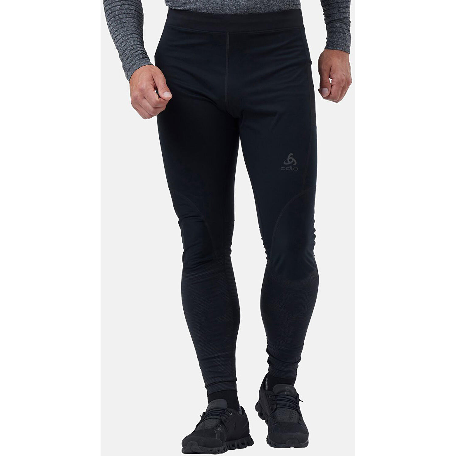 Legging Noir Homme Odlo Zeroweight - S 3/7
