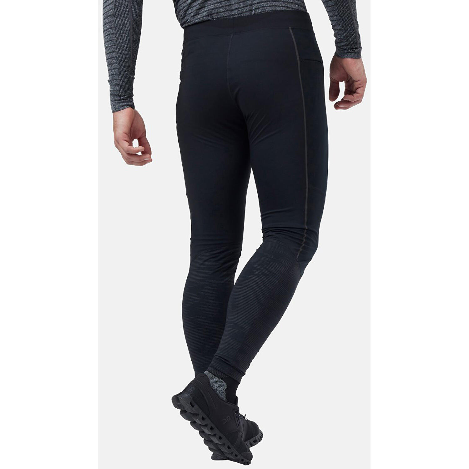 Legging Noir Homme Odlo Zeroweight - S 4/7