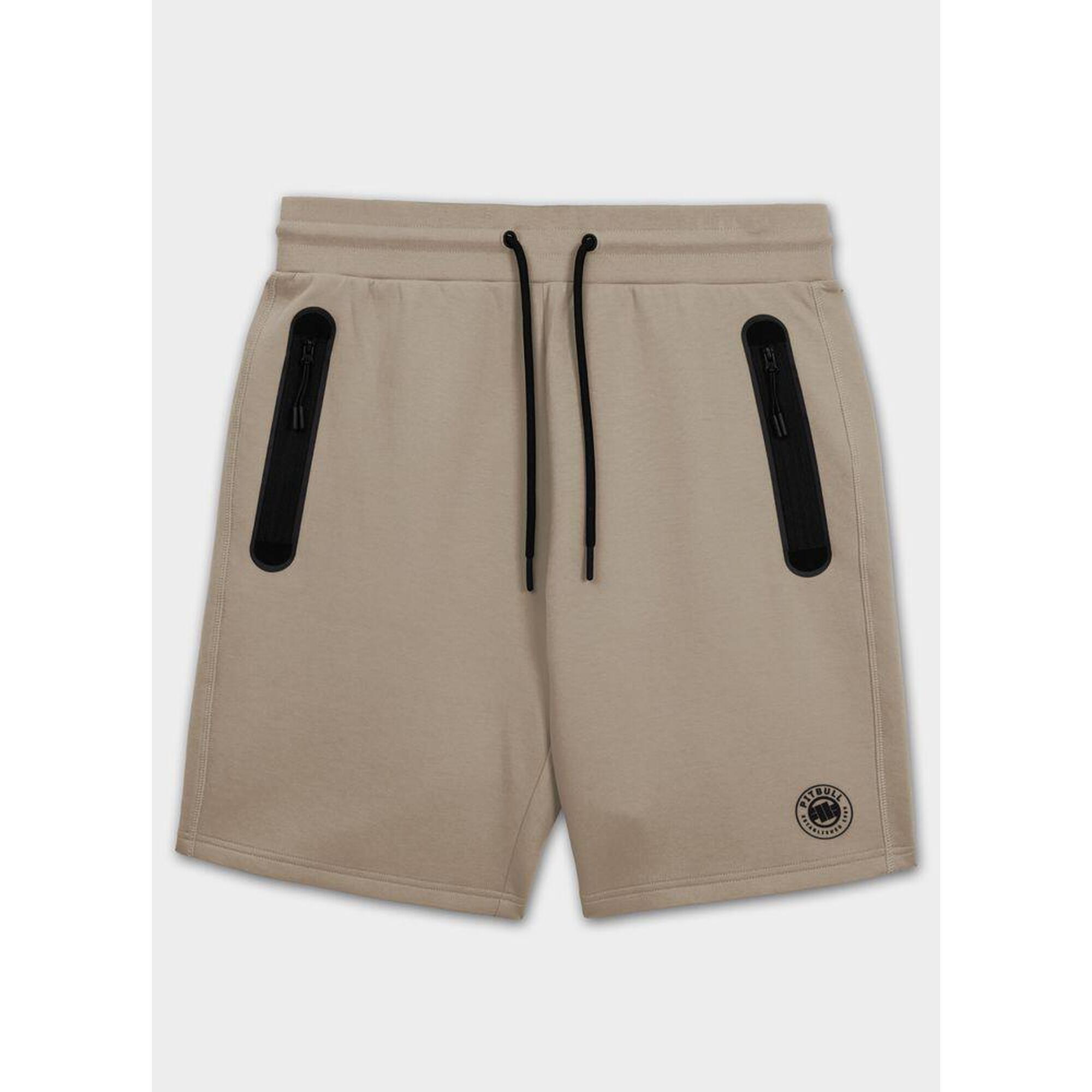 Pitbull - Short Homme Pitbull Dogwood Sport - Short - Beige - Decathlon