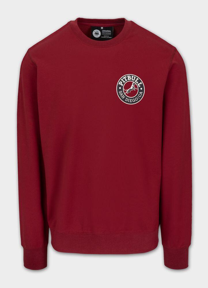 Pitbull San Diego, Kalifornien, Herren-Sweatshirt mit Rundhalsausschnitt 2/6