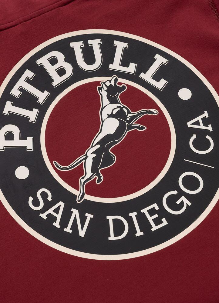 Pitbull San Diego, Kalifornien, Herren-Sweatshirt mit Rundhalsausschnitt 5/6