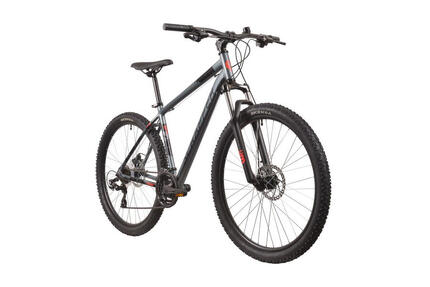 Rower górski MTB SCRAPPER XC3.1LTD 27.5 21s, rozm. 18" srebrno - czerwony