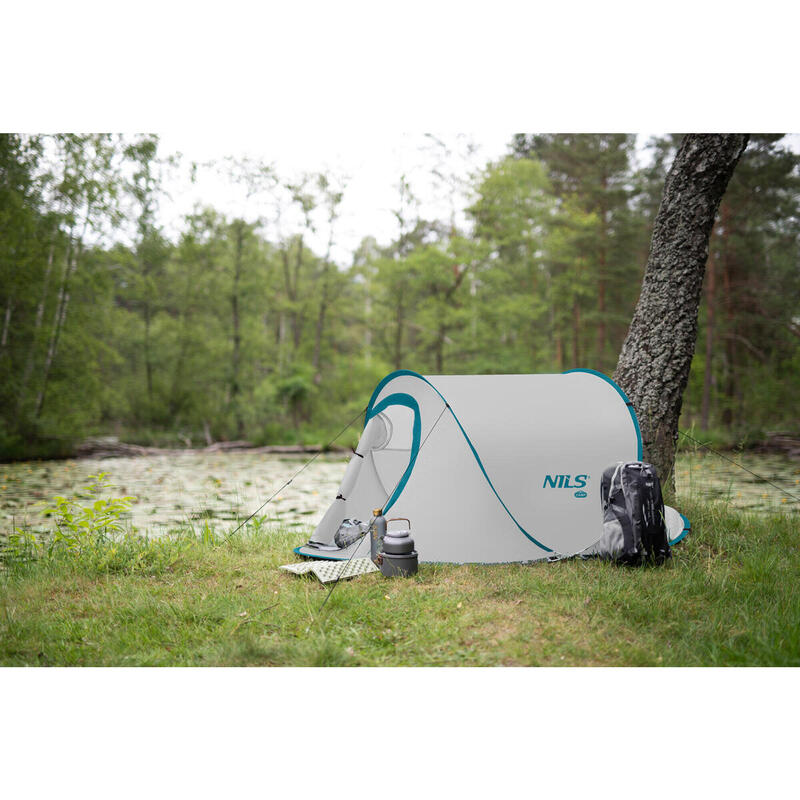 Cort Portabil Automat UV Camping 2 Persoane Nils Camp NC3743
