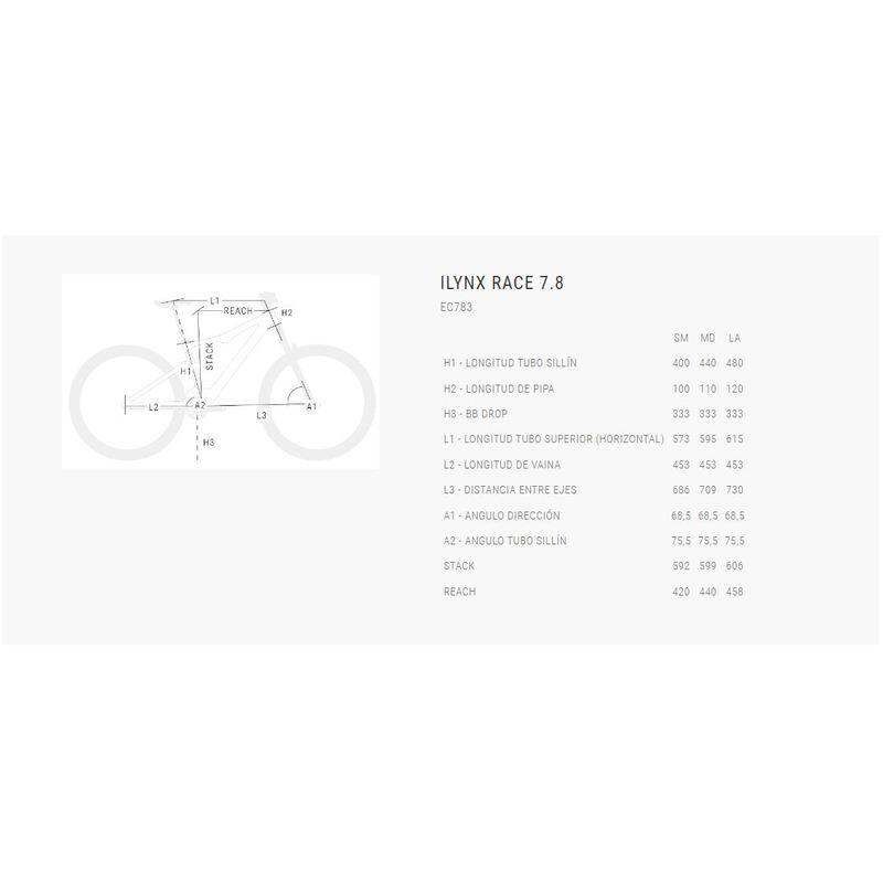Bicicleta electrica MTB Bh Ilynx Race 7.8 Negro-Gris 4/4