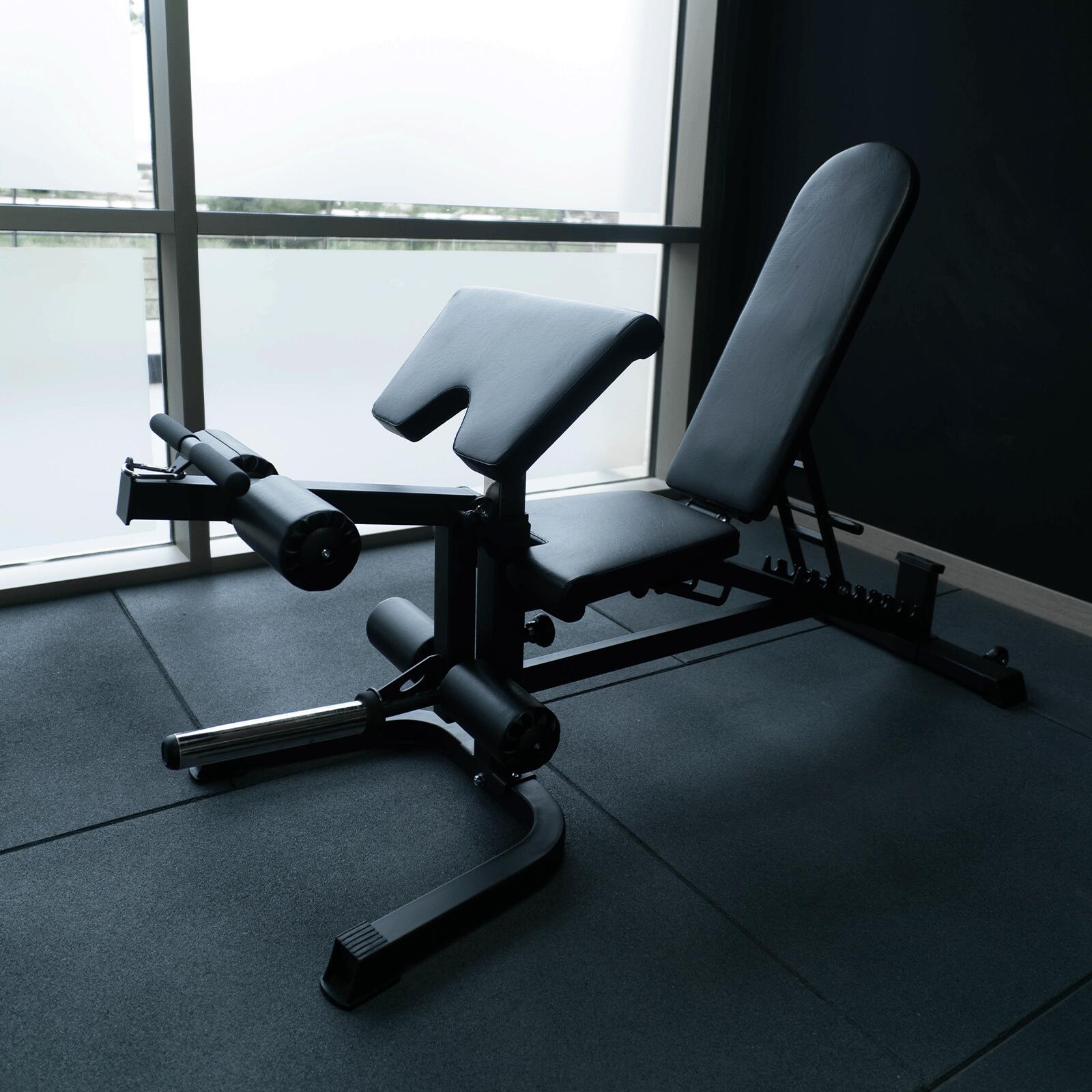 Banco ajustável com Extensão de Perna Fitness Tech 5/8