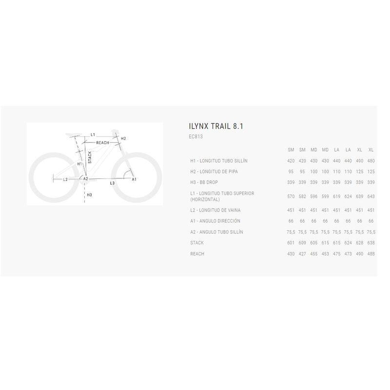 Bicicleta electrica MTB Bh Ilynx Trail 8.1 Negro-Gris 4/4