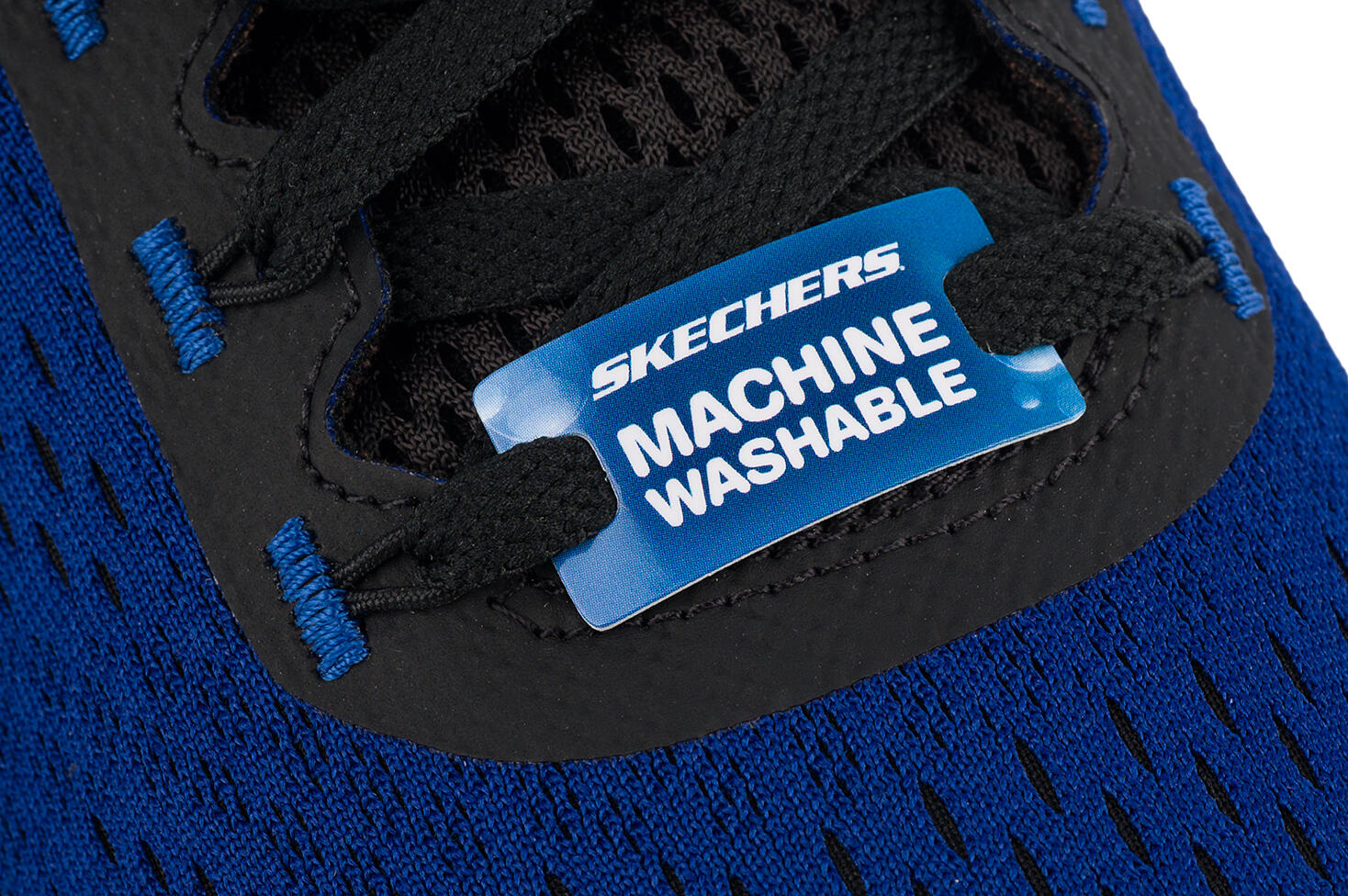 Męskie buty sportowe na trening lekkie niebieskie SKECHERS GO RUN LITE 7/7