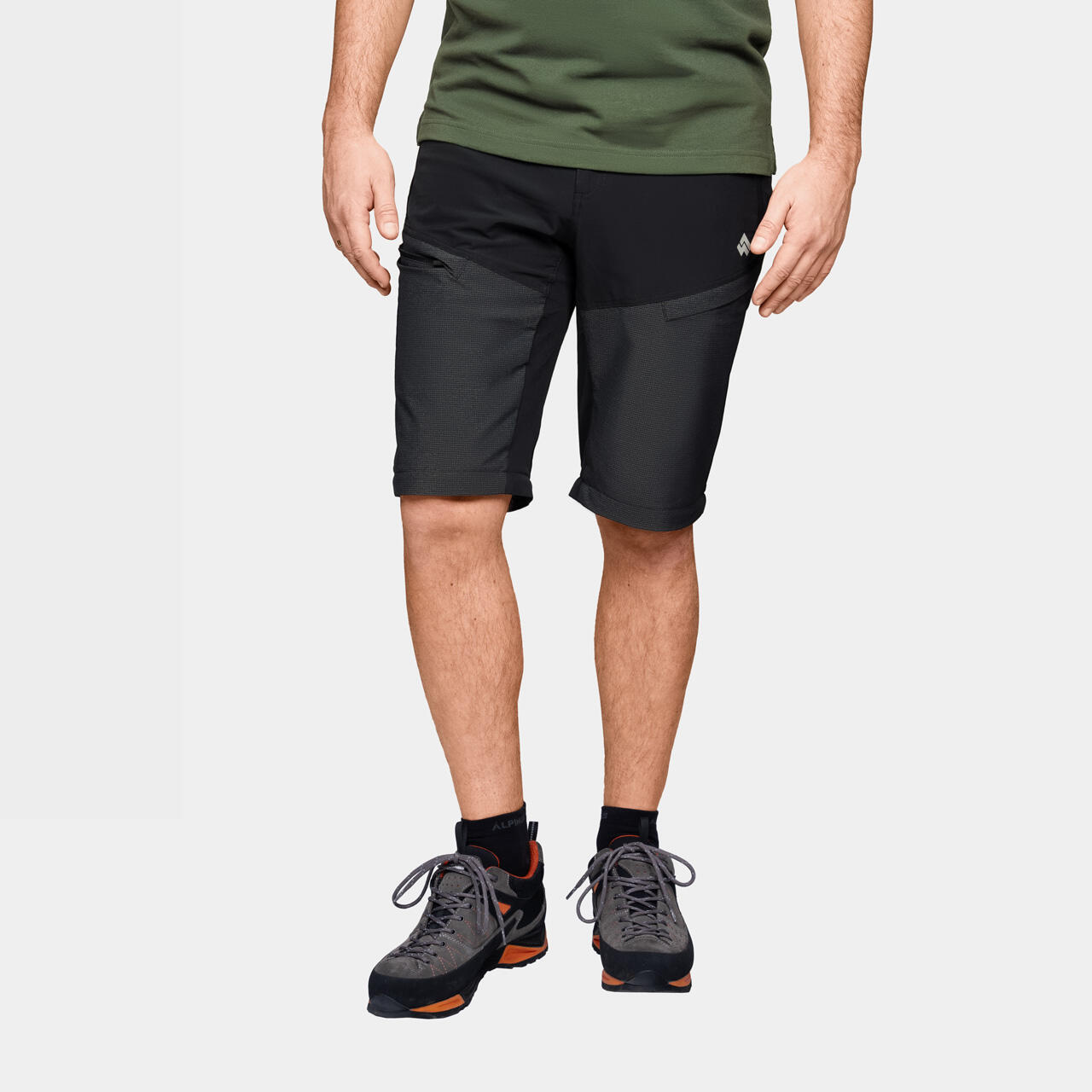 Pantalon résistant de trek montagne à jambe détachable Alpinus Gisarak - Homme 2/7