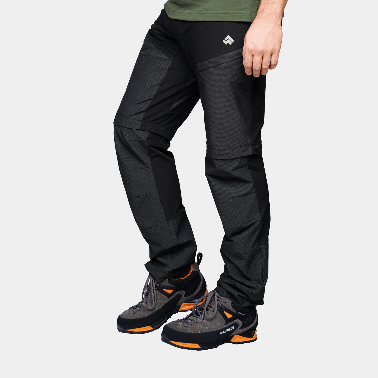 Pantalon résistant de trek montagne à jambe détachable Alpinus Gisarak - Homme 4/7
