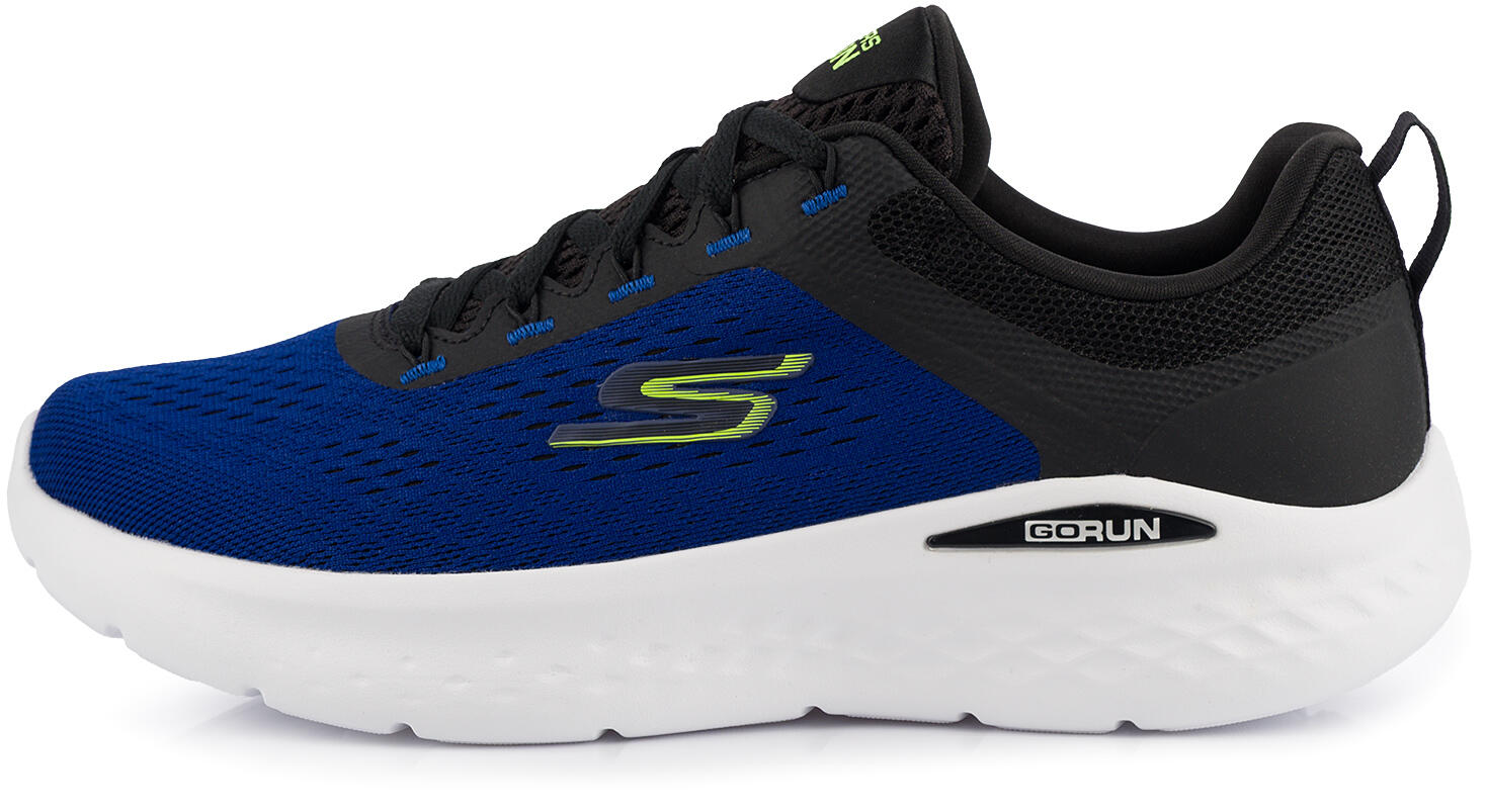 Męskie buty sportowe na trening lekkie niebieskie SKECHERS GO RUN LITE 2/7