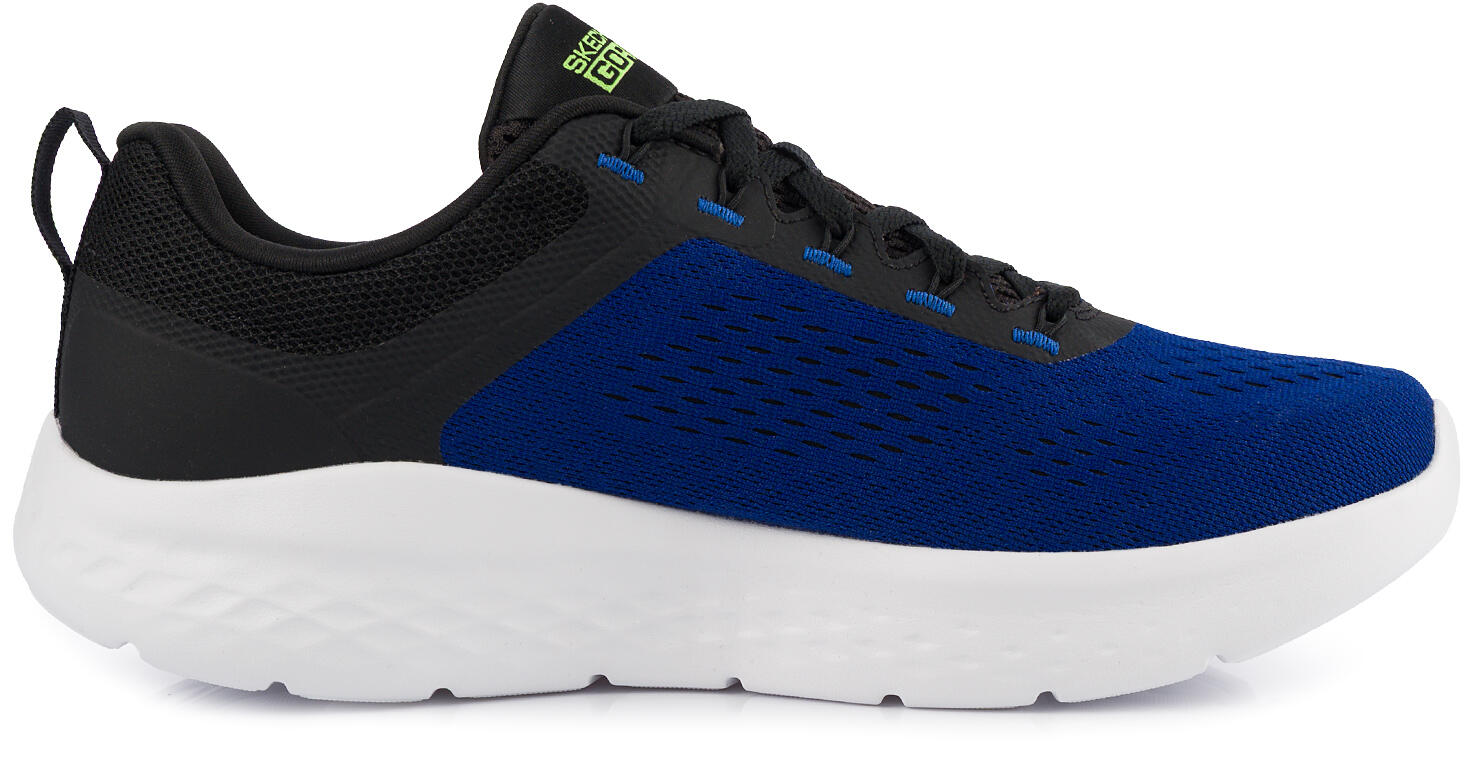 Męskie buty sportowe na trening lekkie niebieskie SKECHERS GO RUN LITE 3/7