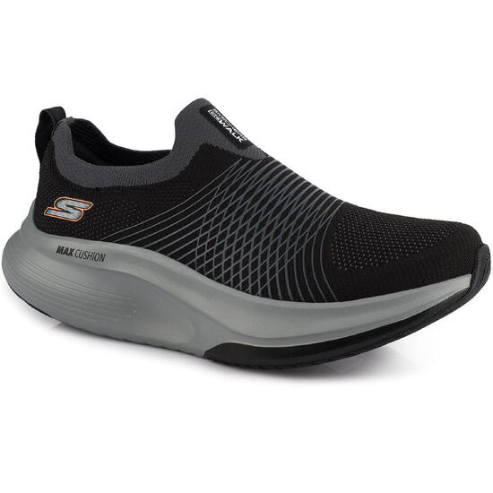 Męskie buty sportowe wsuwane czarme Slip-On SKECHERS GO WALK MAX WALKER GOODYEAR