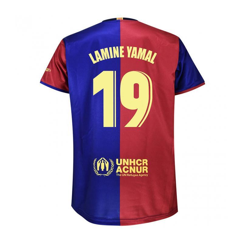 Replika Premium Domowej Koszulki FC Barcelona 24-25 Lamine Yamal 19 3/7