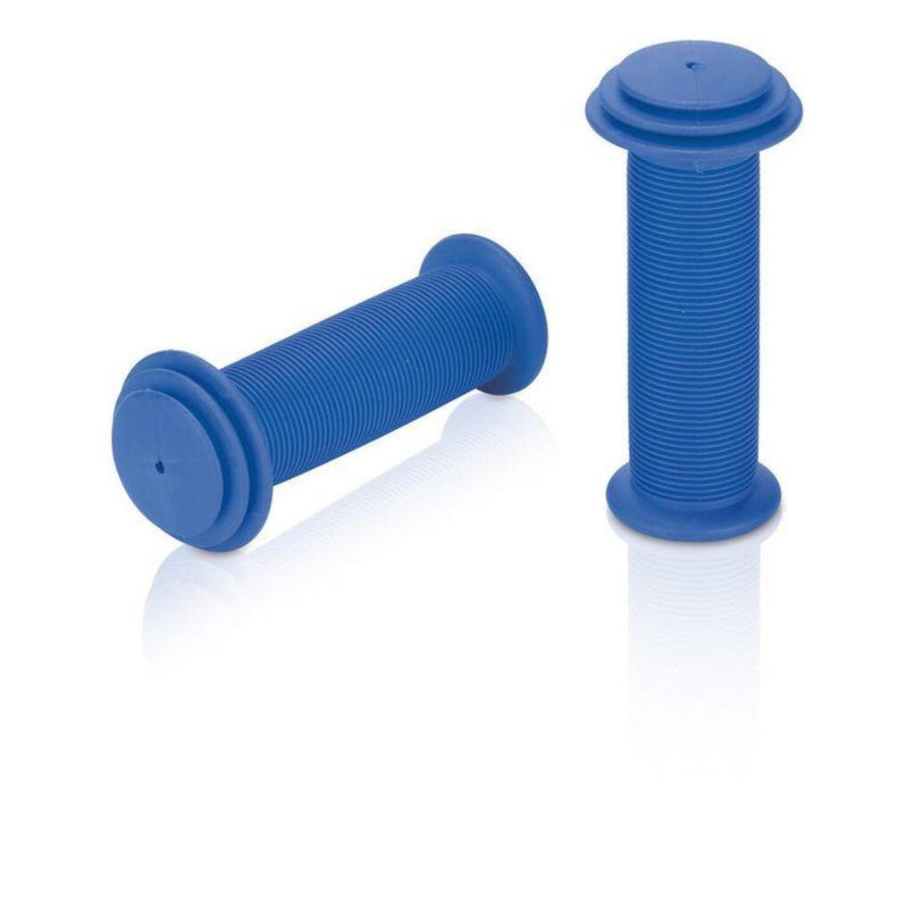 Pairs of XLC GR-G18 Kids Grips 100mm Blue