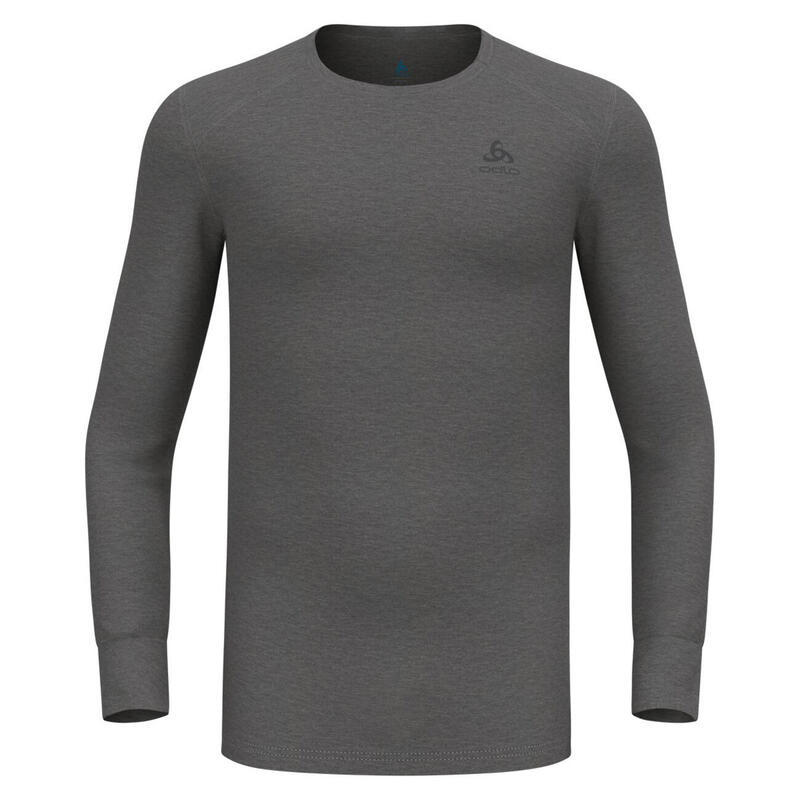 ODLO Shirt Ronde Hals Lange Mouwen ACTIVE WARM ECO Thermoshirt ODLO STAALGRIJS