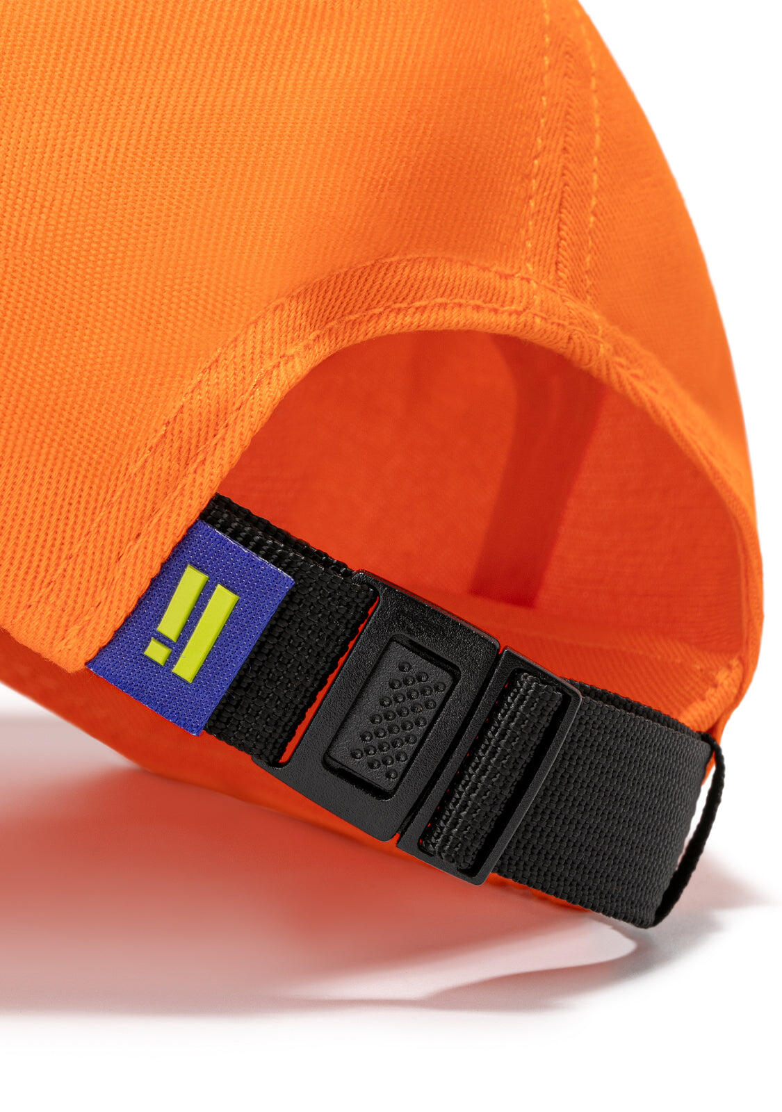 Gorra Unisex Basic Flag Cap Naranja / Azul D.Franklin 3/5