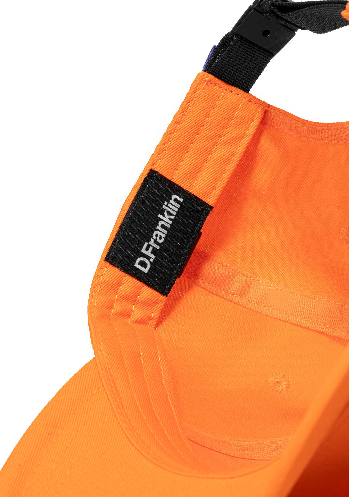 Gorra Unisex Basic Flag Cap Naranja / Azul D.Franklin 4/5