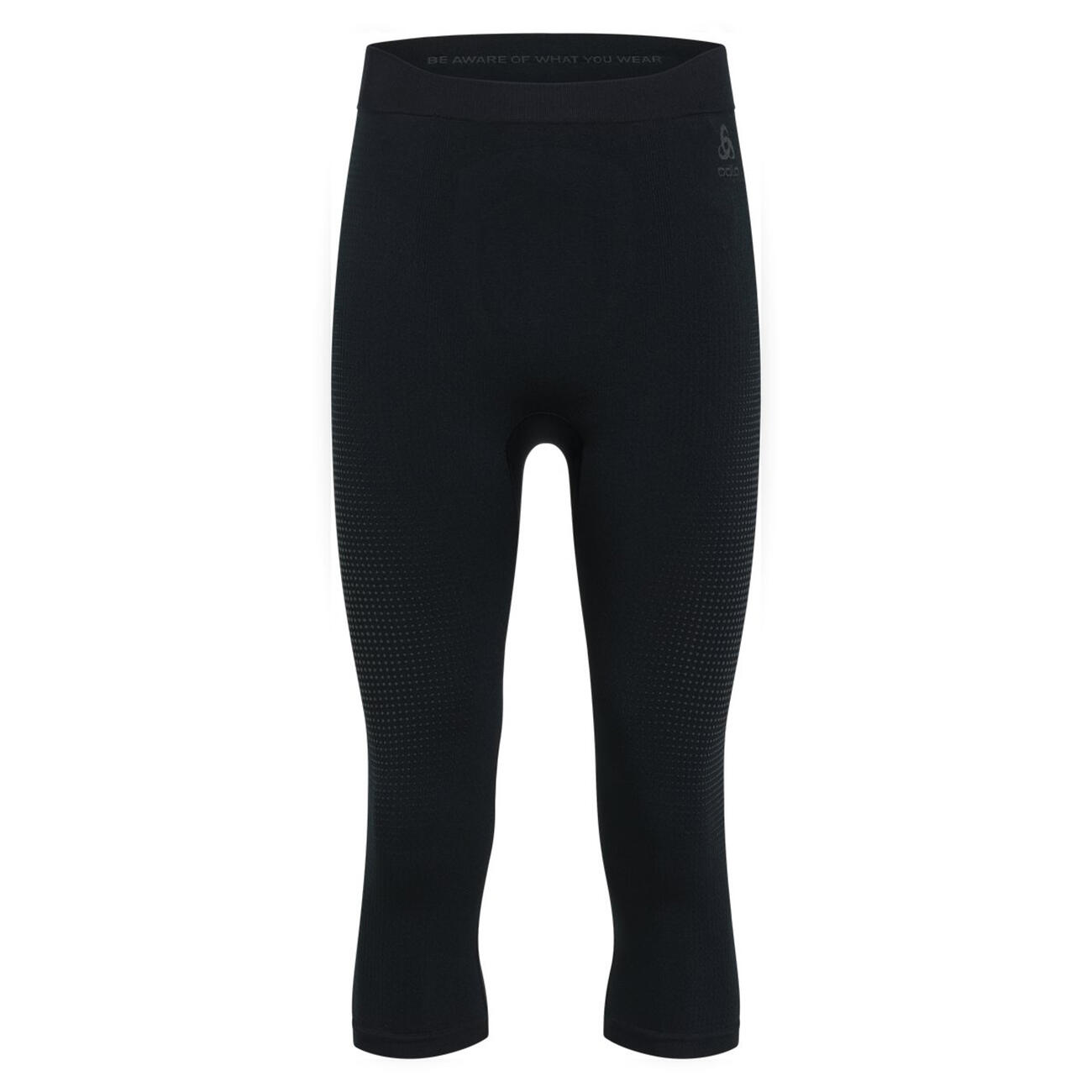 3/4 Collants Odlo Performance Warm Eco Black 3/7