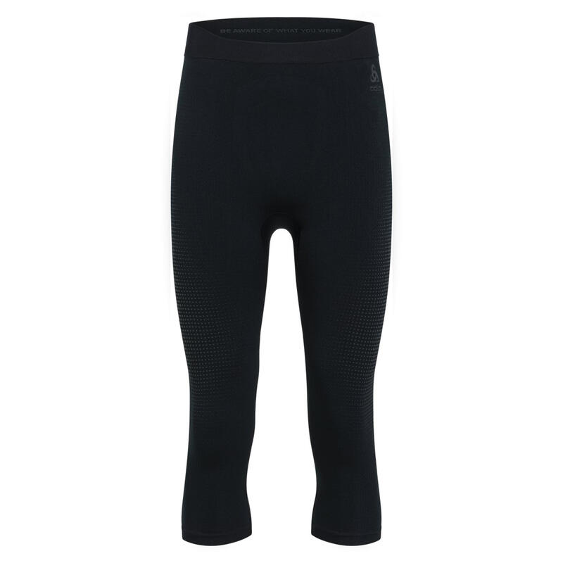 ODLO Driekwarts Broek Performance Warm ECO Sportshort ZWART - NIEUW ODLO