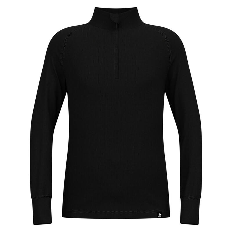ODLO Shirt Turtle neck Lange Mouwen Halve Rits ACTIVE W Thermoshirt ZWART 104