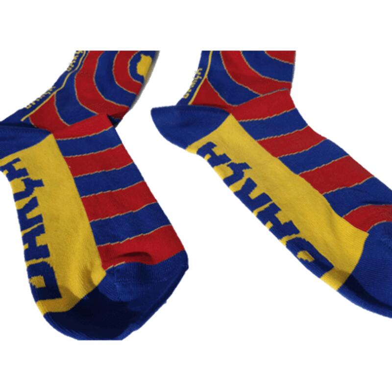 FC Barcelona Premium-Socken in Granatrot und Blau 3/5