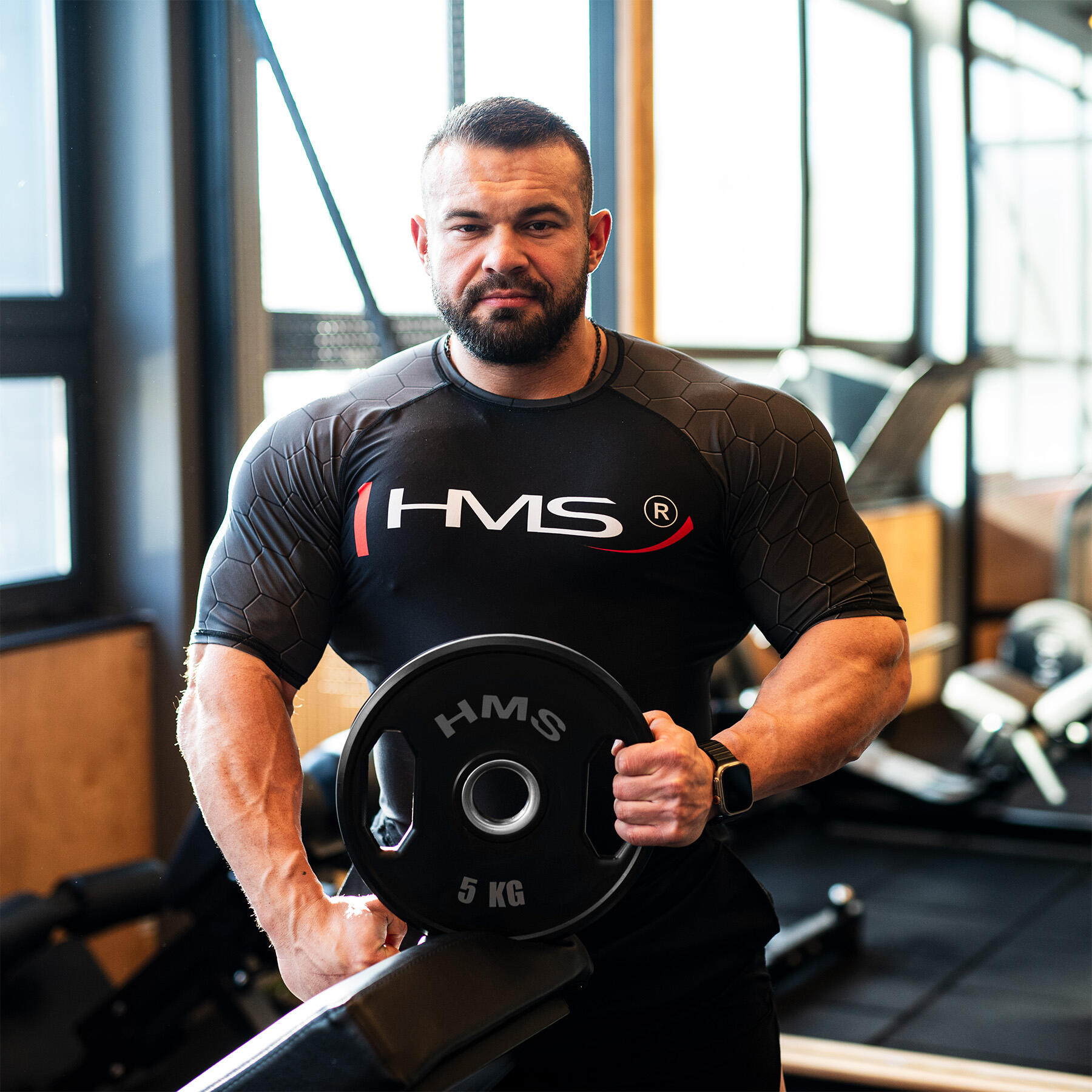 Talerz olimpijski ogumowany TOG HMS 6/7