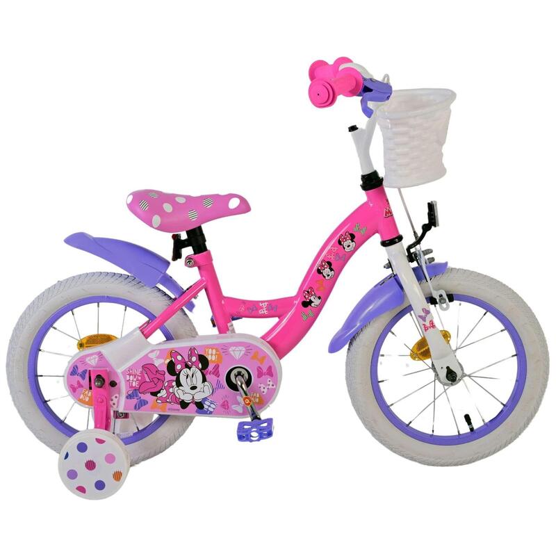 VOLARE BICYCLES Vélo enfant Disney Minnie Cutest Ever !, 14 pouces