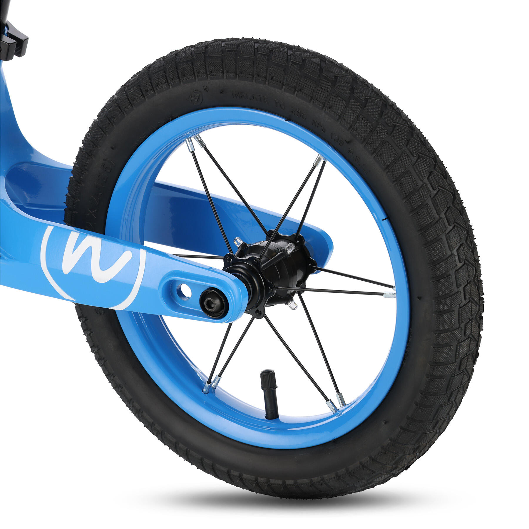 Laufrad gepumpte Räder 12'' LED NILS FUN RB901 5/7