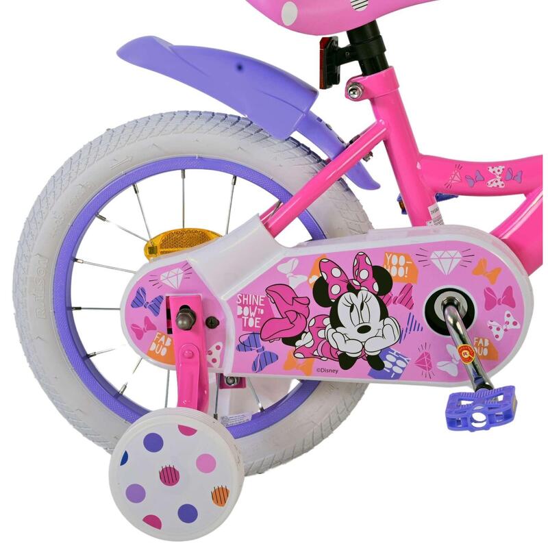 VOLARE BICYCLES Vélo enfant Disney Minnie Cutest Ever !, 14 pouces