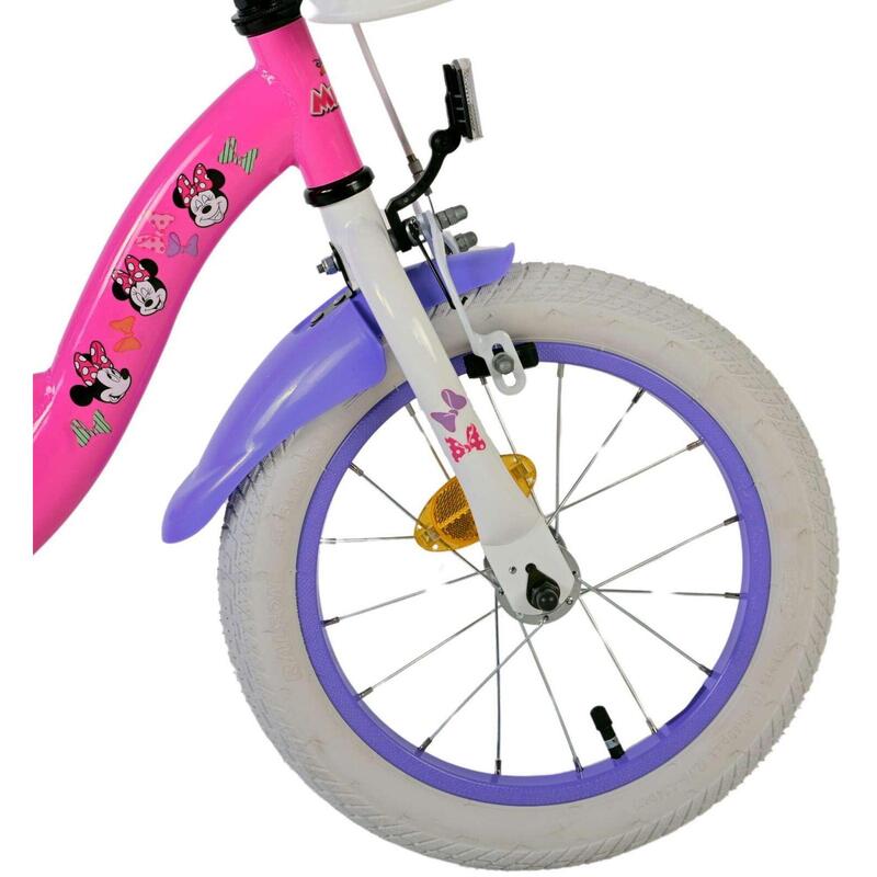 VOLARE BICYCLES Vélo enfant Disney Minnie Cutest Ever !, 14 pouces