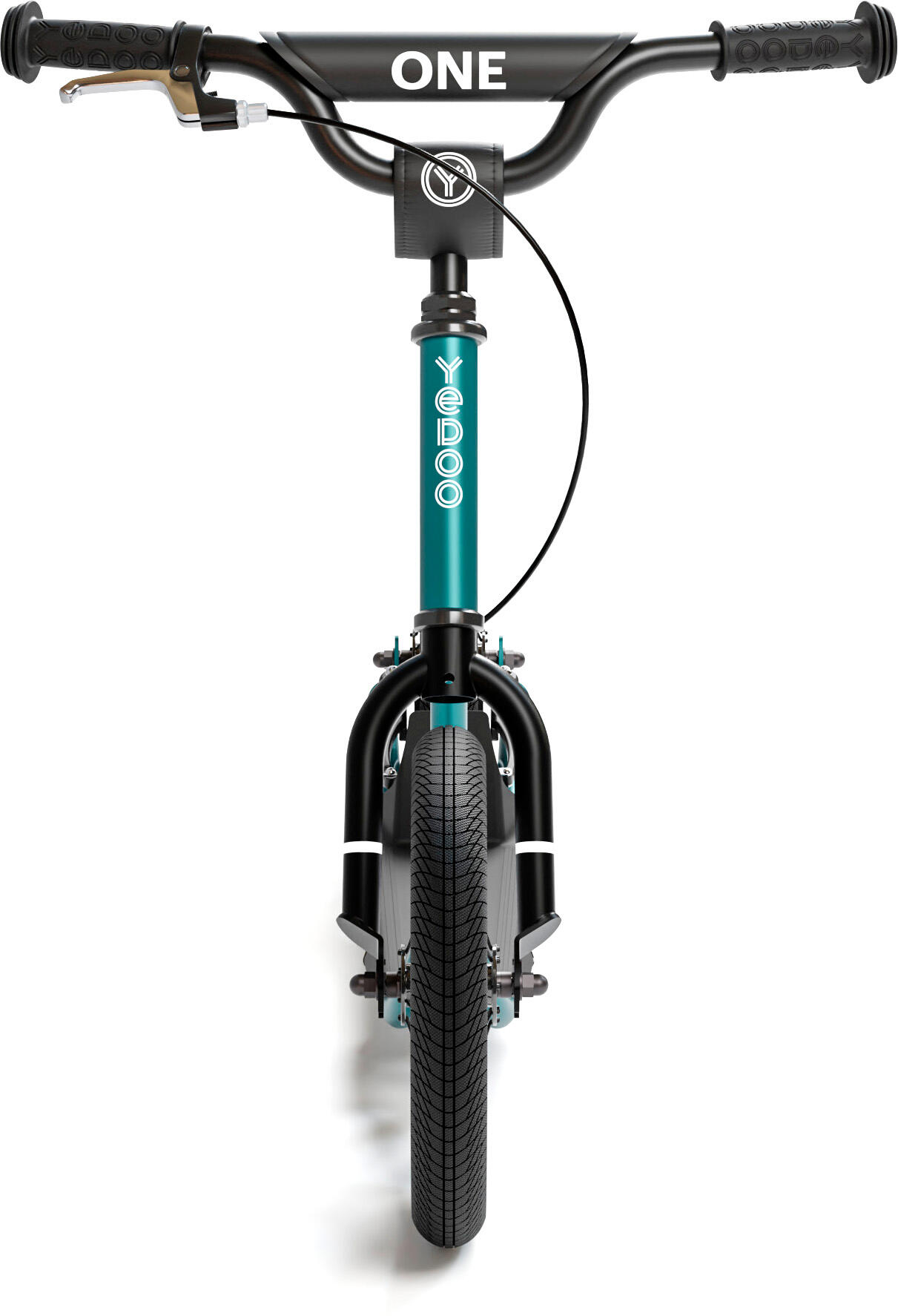 Scooter Yedoo One für Kinder ab 100 cm, mit Luftreifen 12/12 und Ständer 2/6