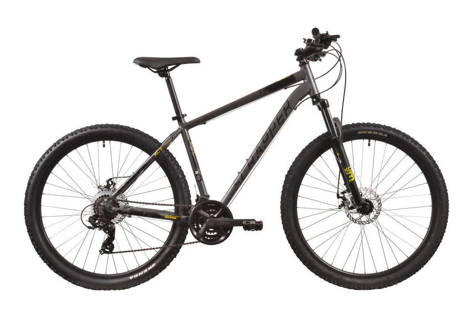 Rower górski MTB SCRAPPER XC3.2LTD 27.5 21s, rozm. 19,5"  srebrno - żółty