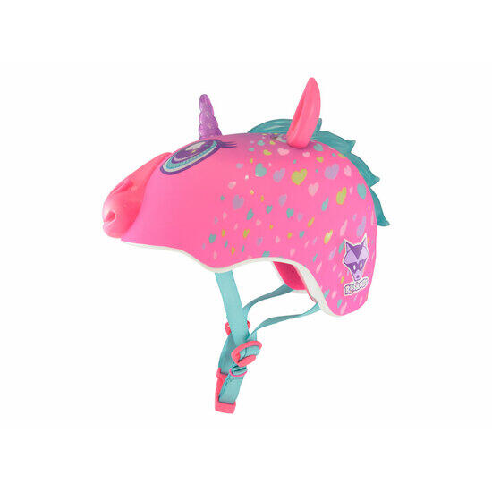 Raskullz Child 5 C-Preme Pink Unicorn Casque de vélo pour enfants Vélo / Skate 2/3