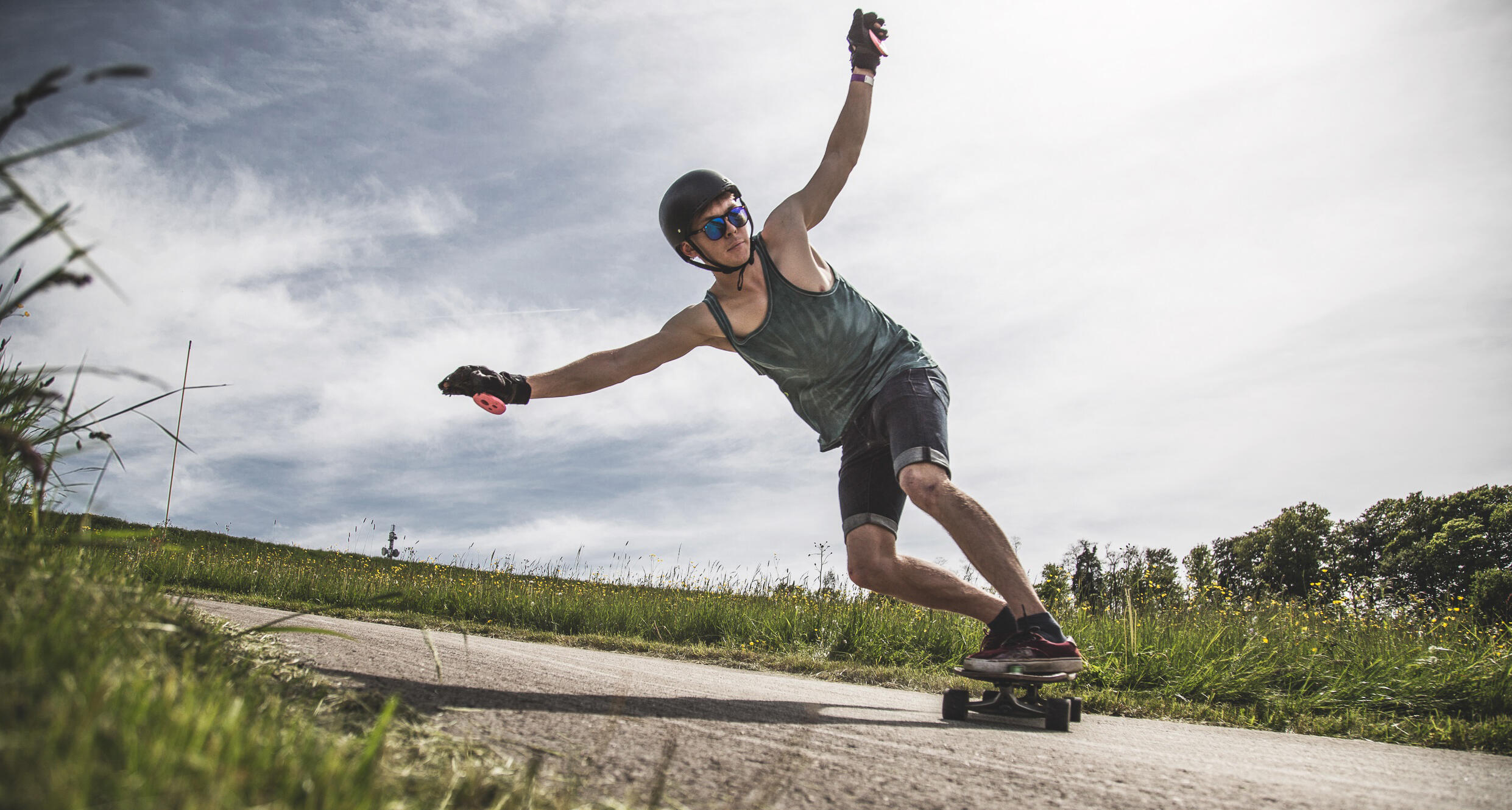 Longboard Rollen // Wheels - BIG BALLS Black (74 mm) 6/6