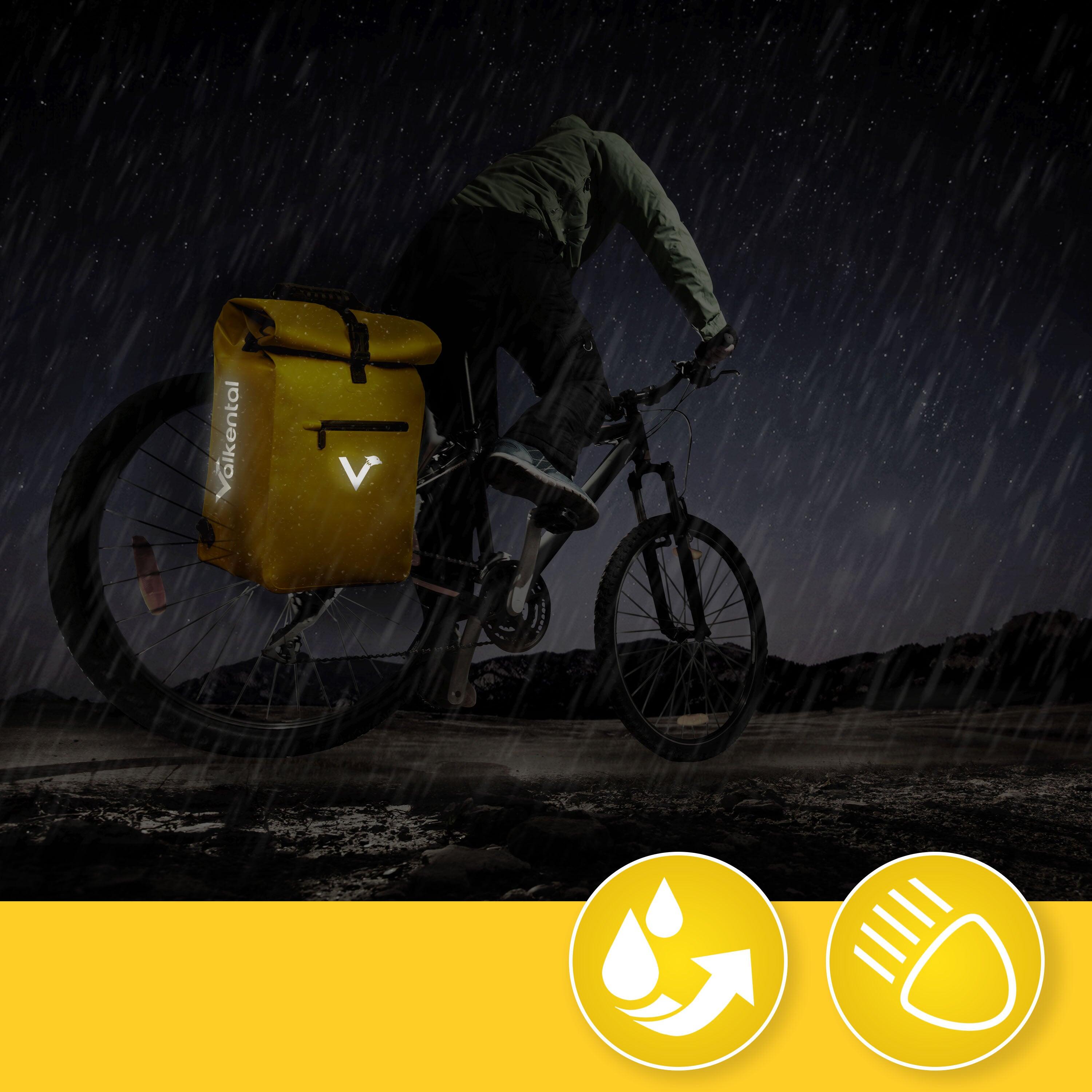 Sac a dos velo pour Sacoche velo porte‑bagage bikepacking, 23L etanche 6/9