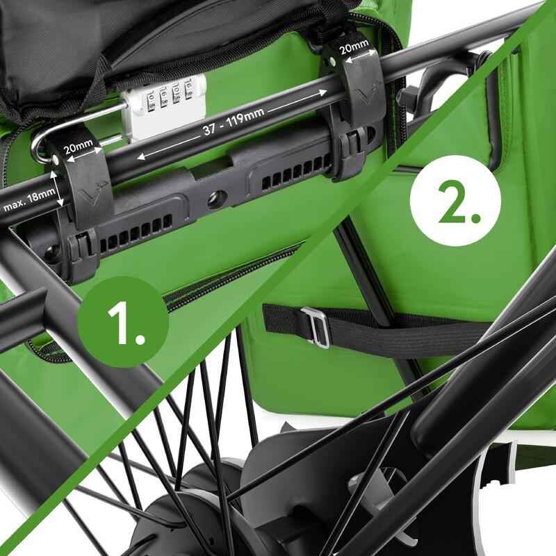 Sac a dos velo pour Sacoche velo porte‑bagage bikepacking, 18L etanche