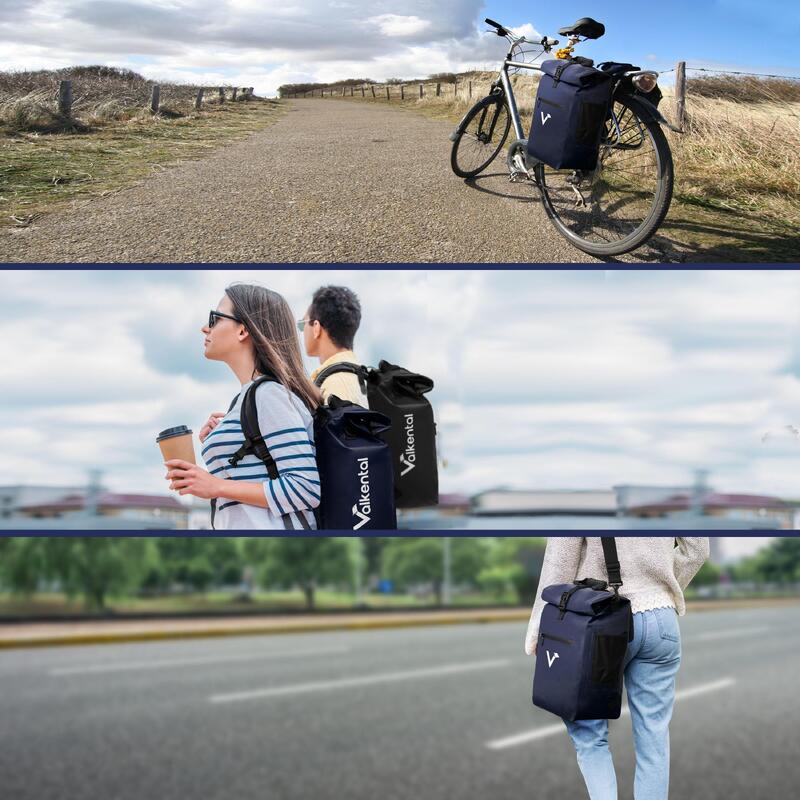 Sac a dos velo pour Sacoche velo porte‑bagage bikepacking, 23L etanche