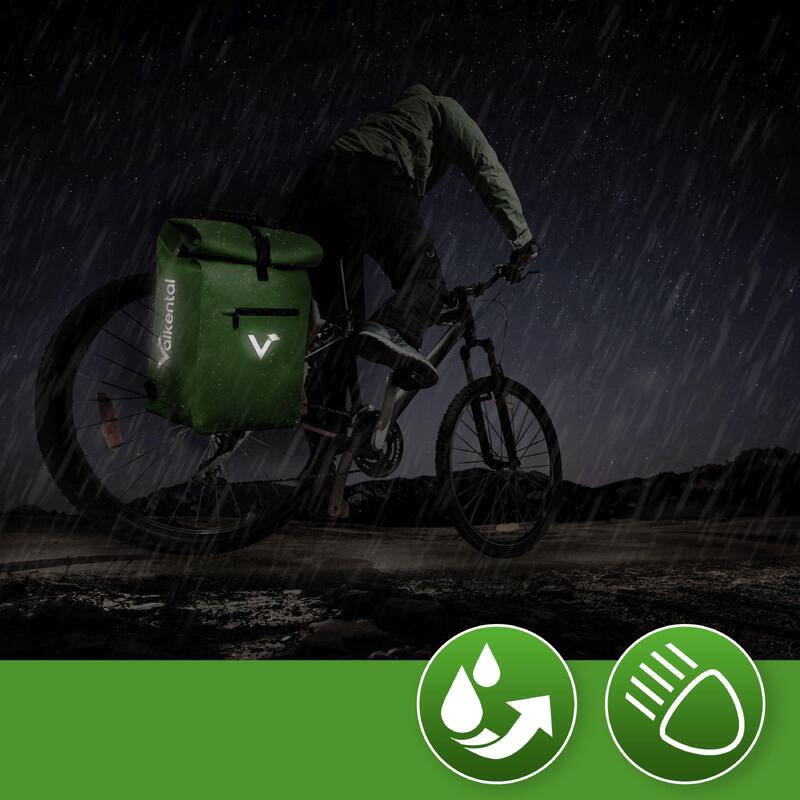 Sac a dos velo pour Sacoche velo porte‑bagage bikepacking, 18L etanche