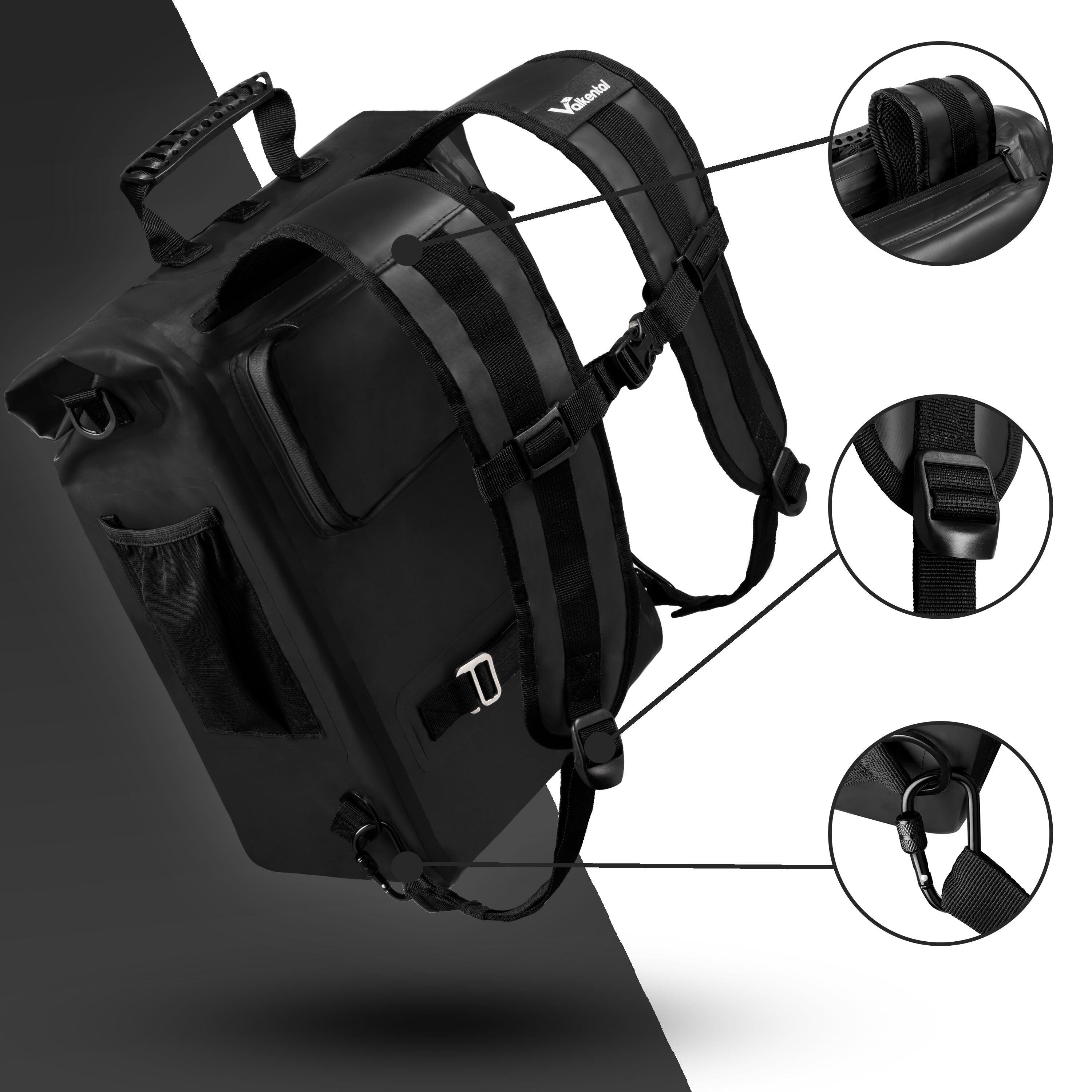 Fietsrugzak Fietstas voor Fiets Bagagedrager, 18L waterdicht 3/7