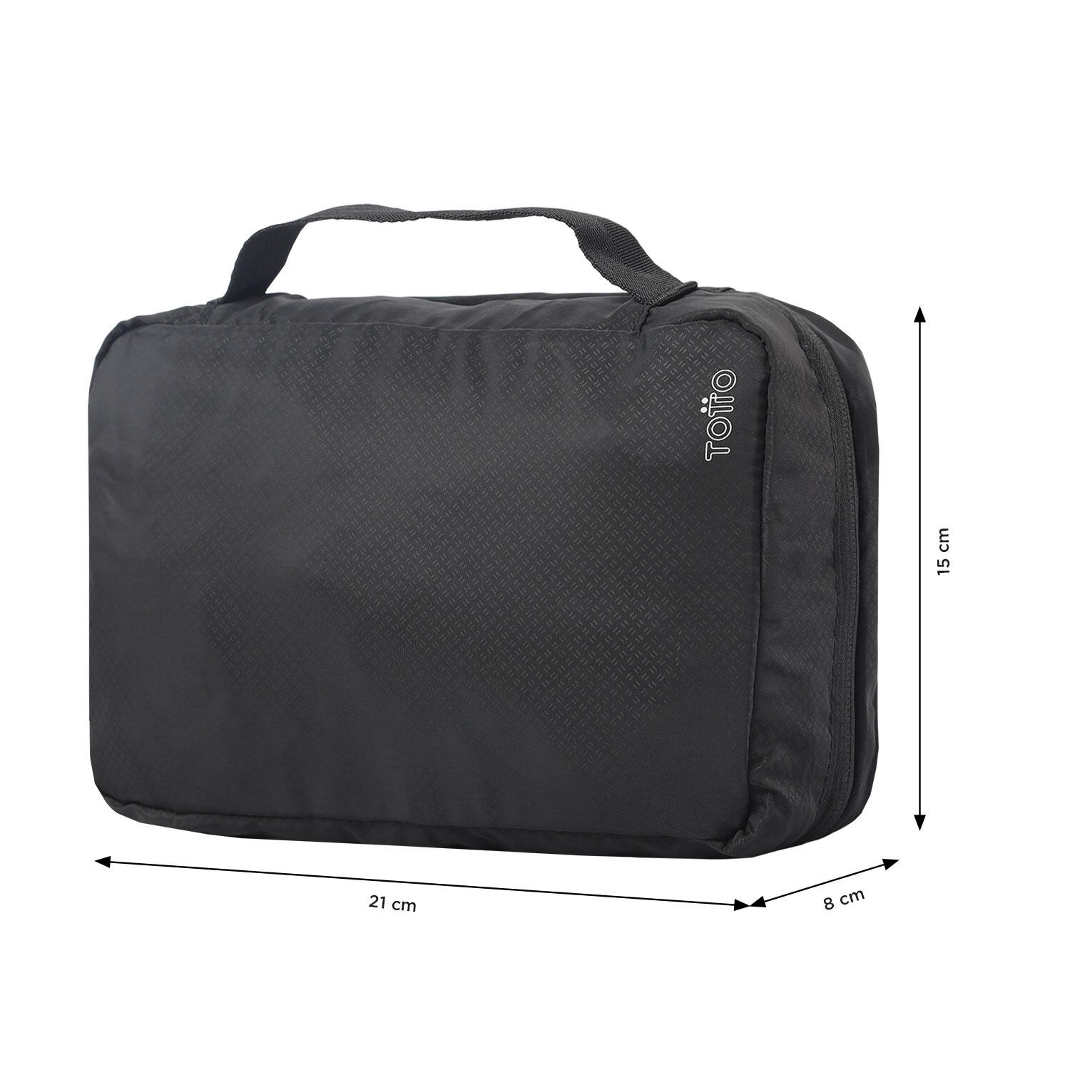 Totto Organizador equipaje All in Negro Poliéster 23 x 15 x 8 cm 2/4