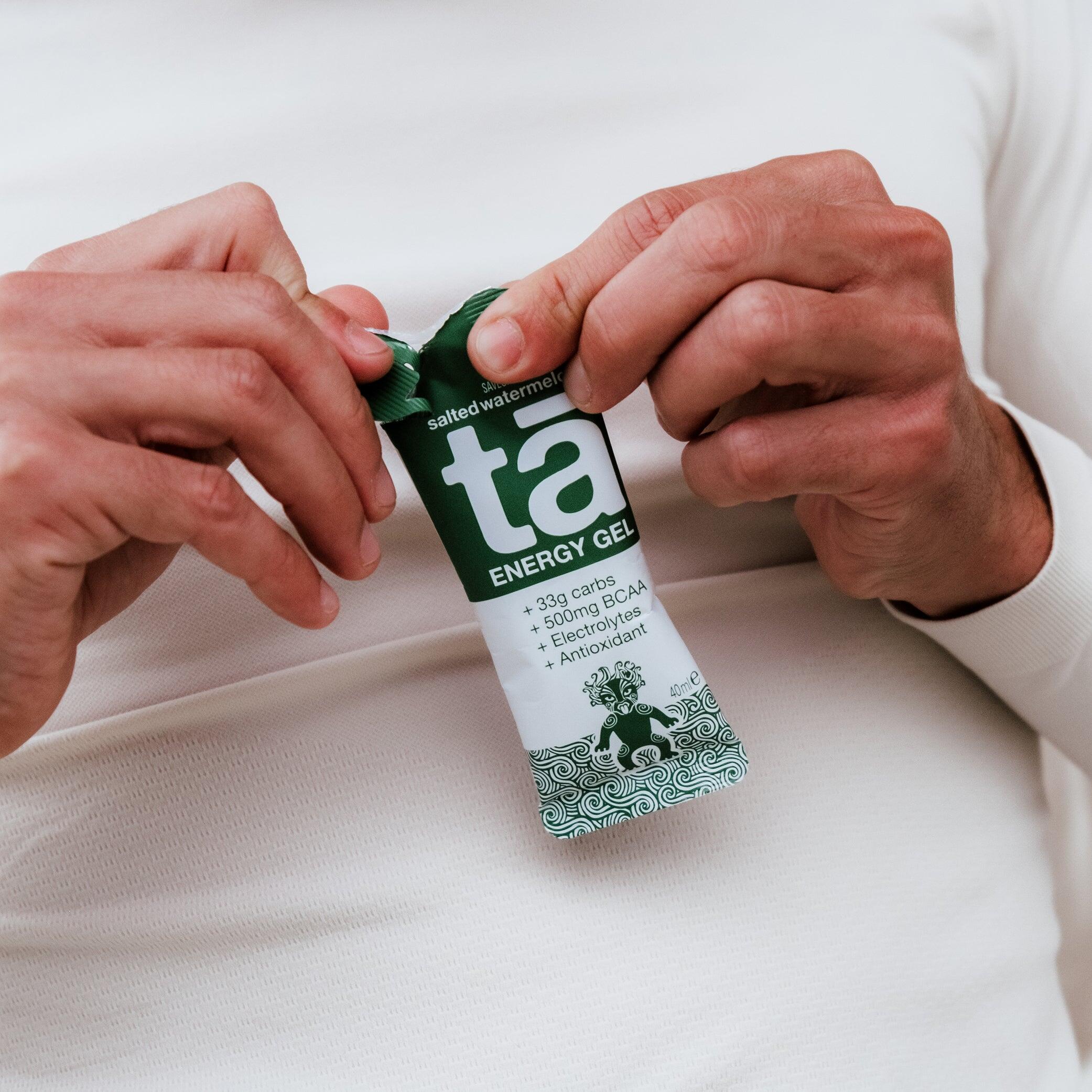 TA ENERGY - Gel Énergétique x12 - Energie, Sodium, 500mg BCAA - 133Kcal 2/7