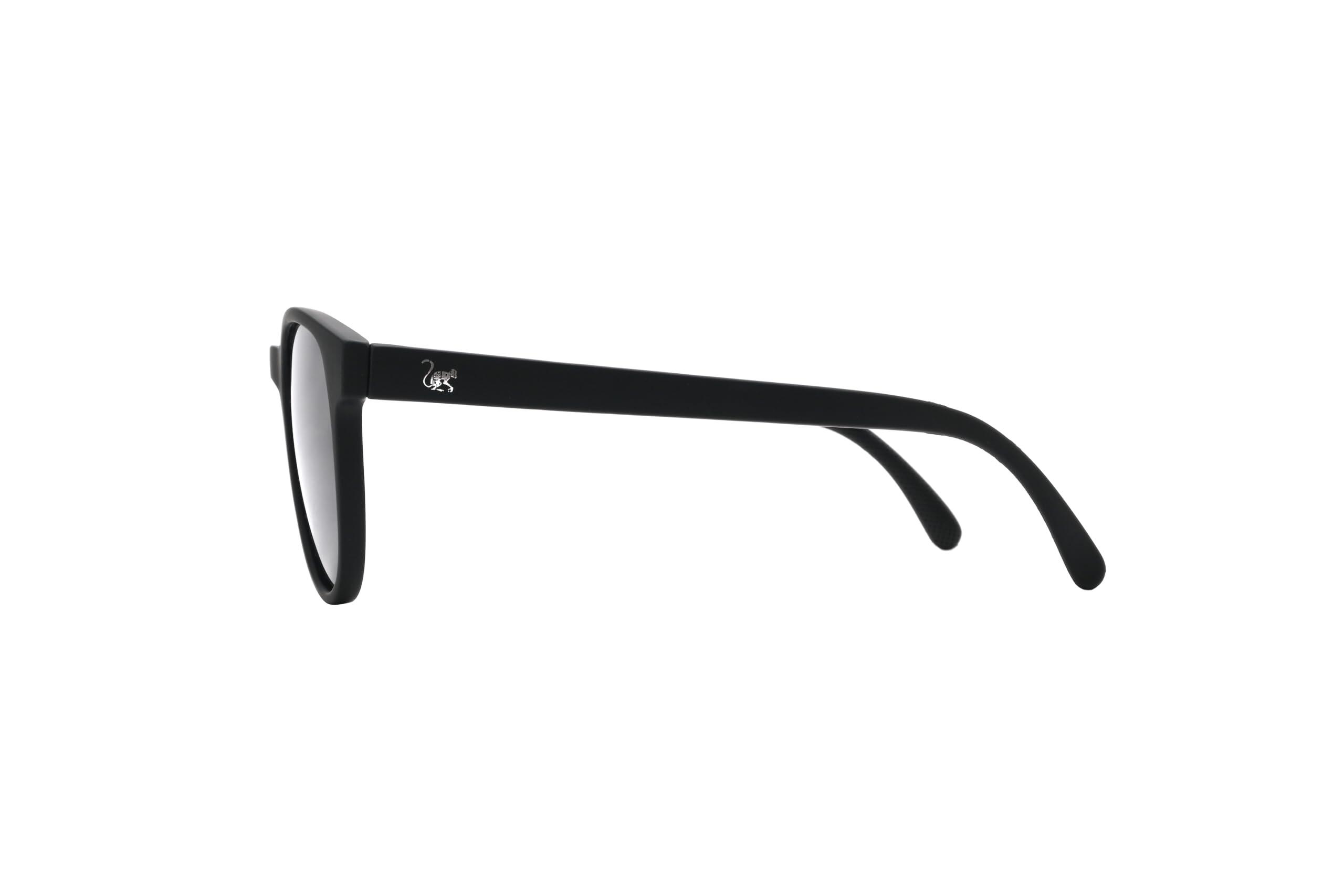 Gafas de sol Unisex - Polarizadas / UV400 (Negro/Negro) 3/5