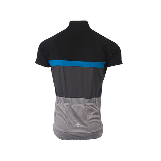 Maillot Ciclismo Vaital Bike Tkx Manga Corta Negro-azul 2/3